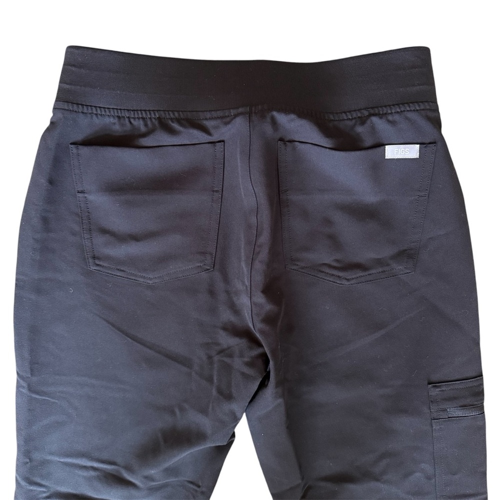 NWT Figs Black Zamora 2.0 Scrub Jogger Pants - Picture 5 of 6